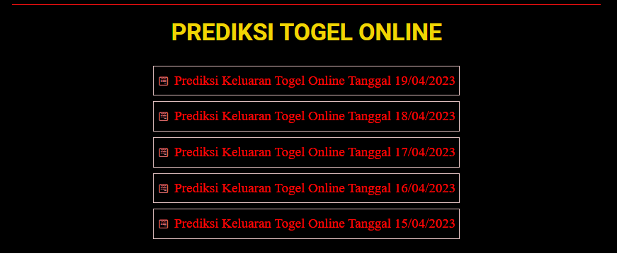 prediksi togel online